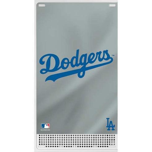 MLB Los Angeles Dodgers Road Jersey Xbox Series S Console Skin